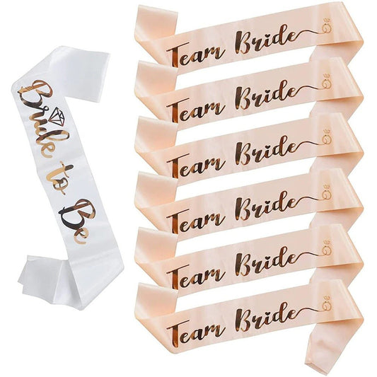 Bride Sash (Set of 7)