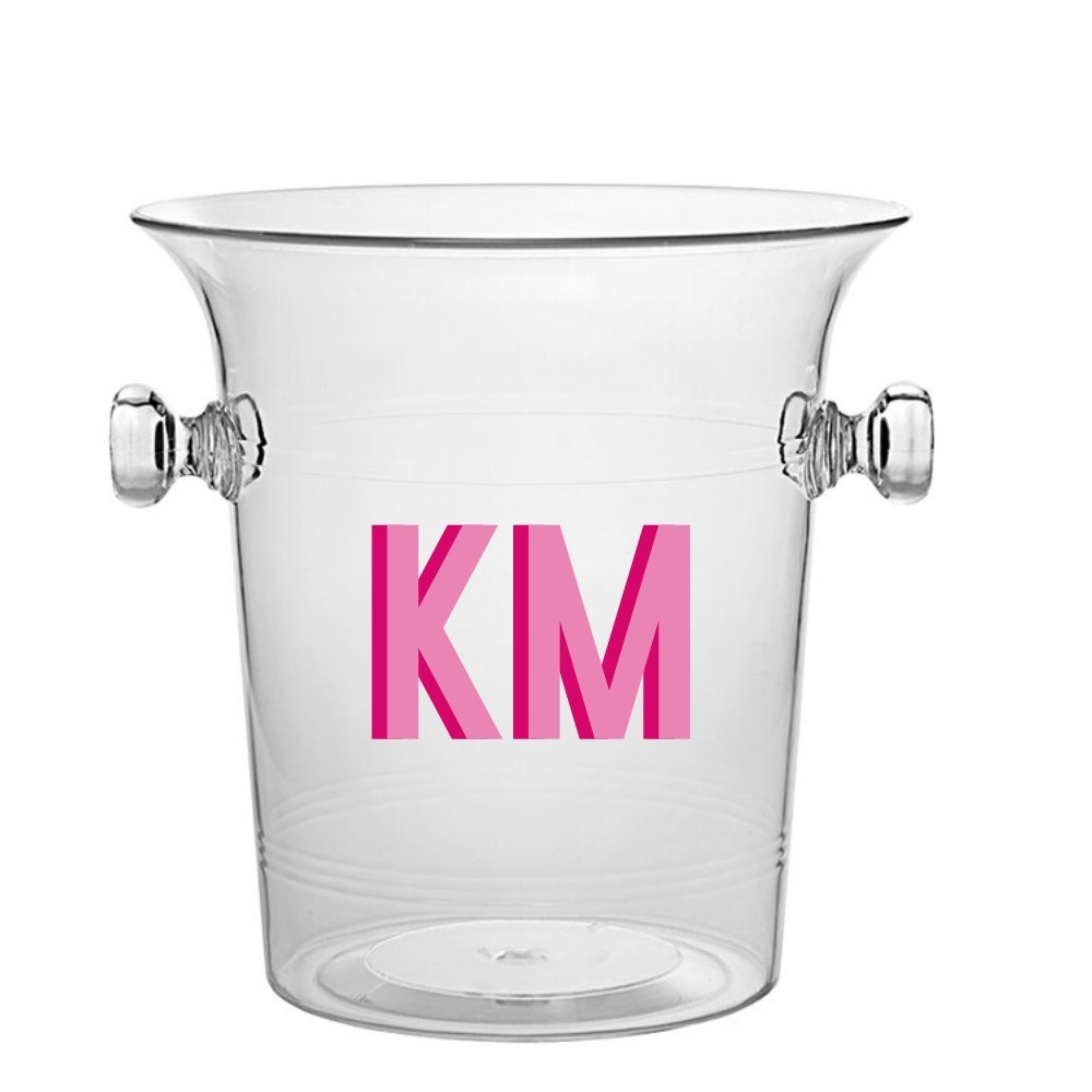 Shadow Monogram Ice Bucket