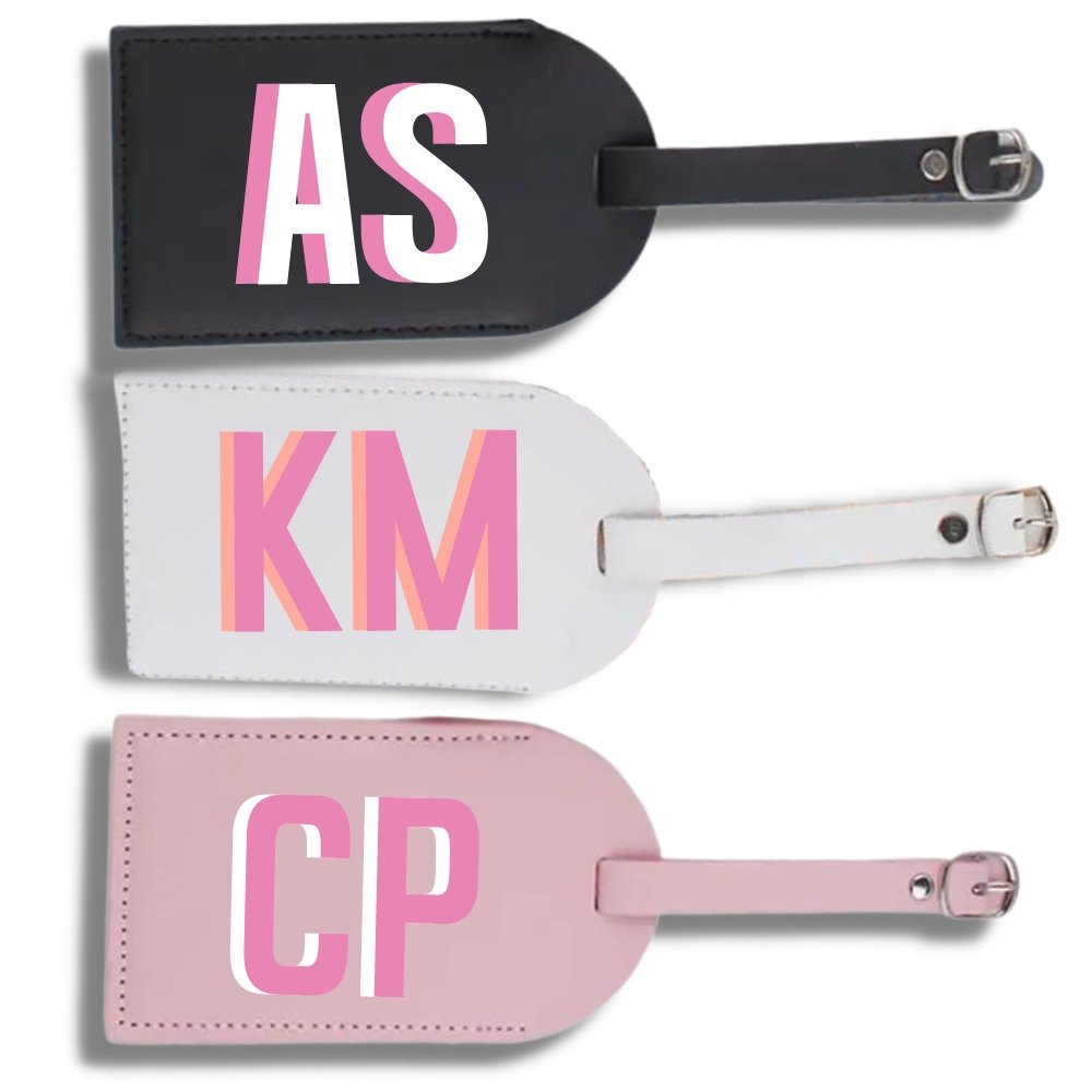 Shadow Monogram Luggage Tag