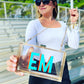 Shadow Monogram Stadium Clutch