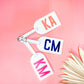 Shadow Monogram Luggage Tag