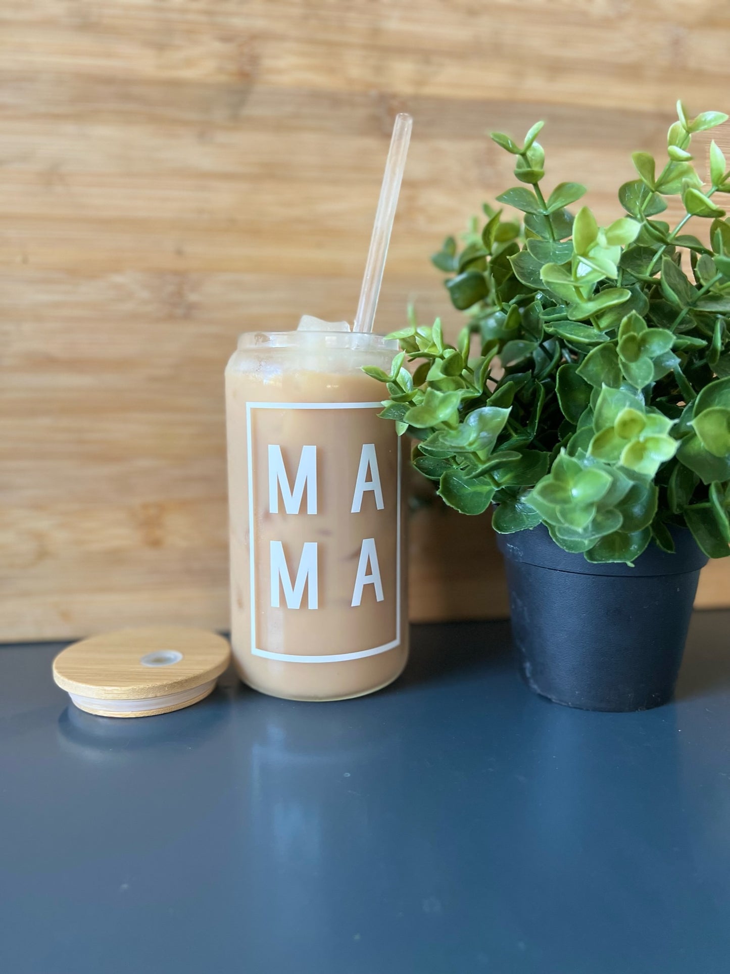 Custom Ice Coffee Glass