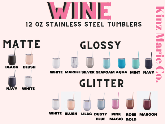 Custom Wine Tumbler